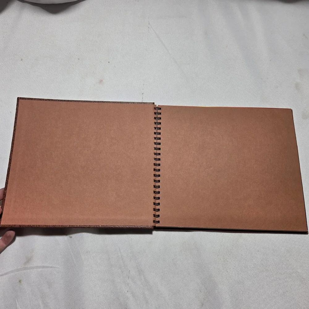 Vintage Kodak 1980 Plan Calendar Americas Storyteller Brown Faux Leather AC103
